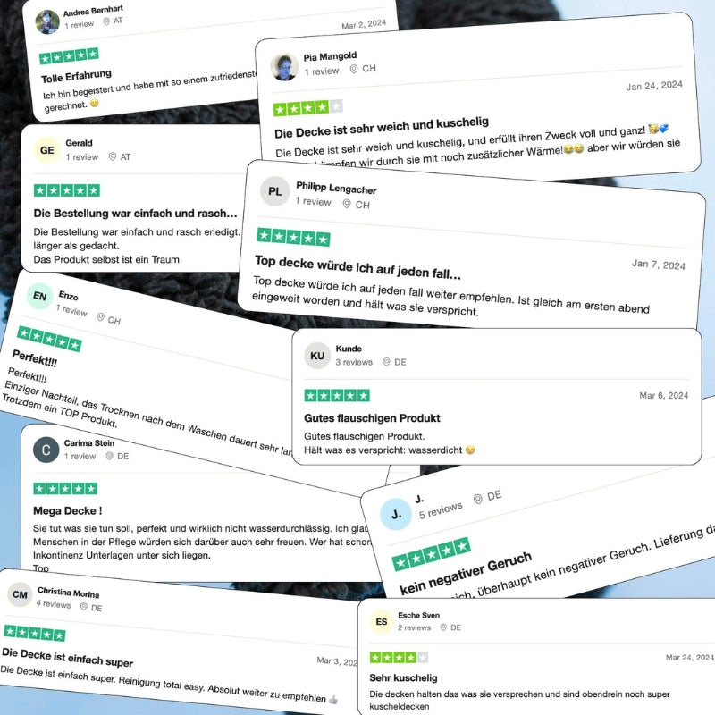 Liebesdecke™ - Die Wasserdichte Kuscheldecke